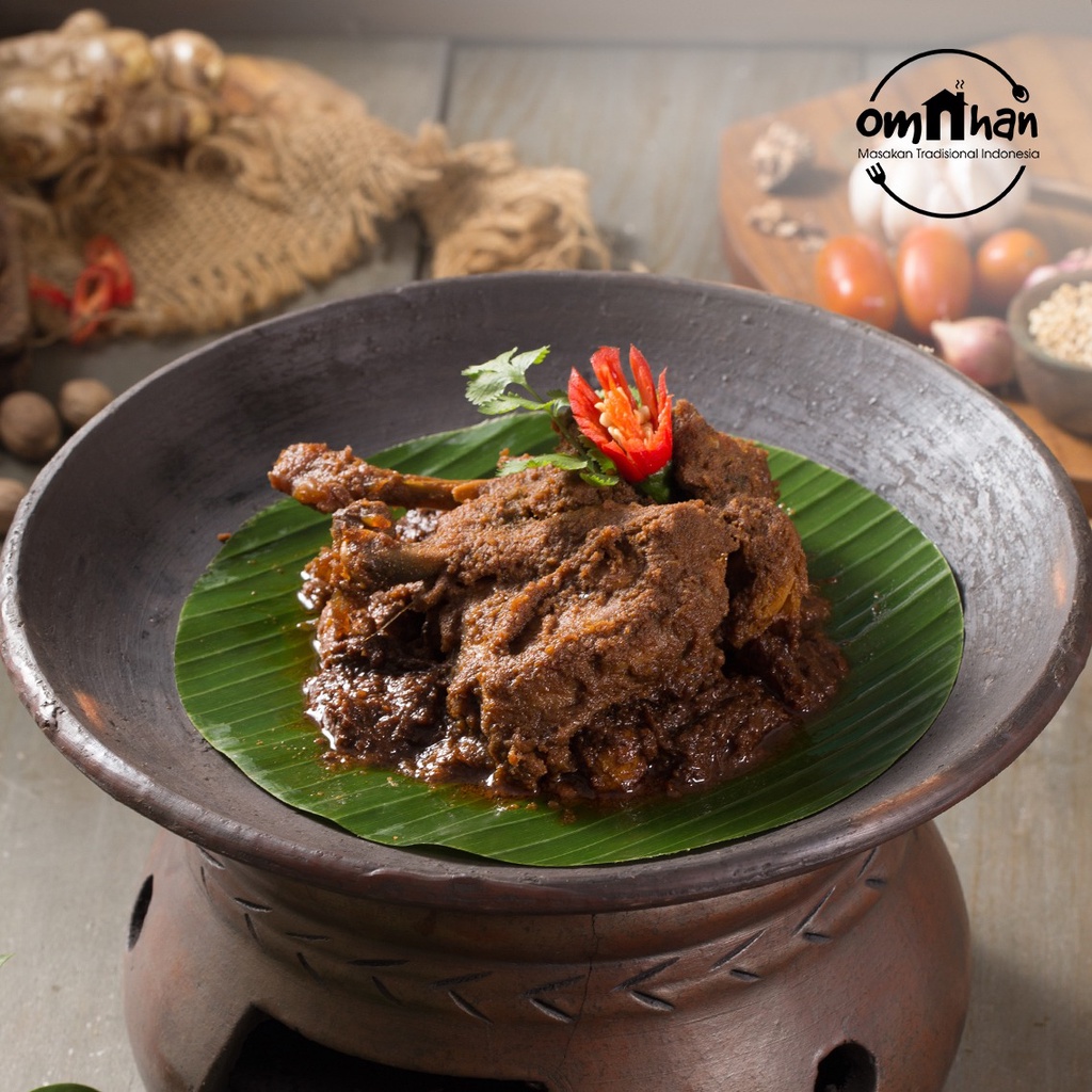 Rendang Ayam Omahan Kitchen ( Ayam Pejantan )