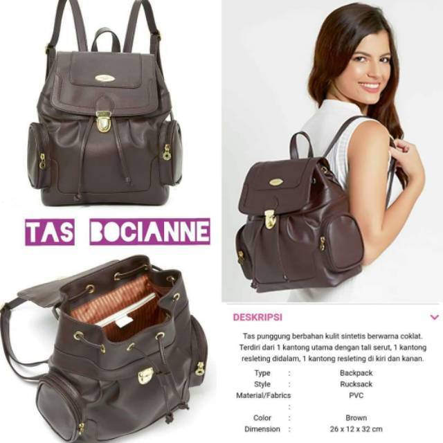 Tas ransel bocianne promo shopie martin