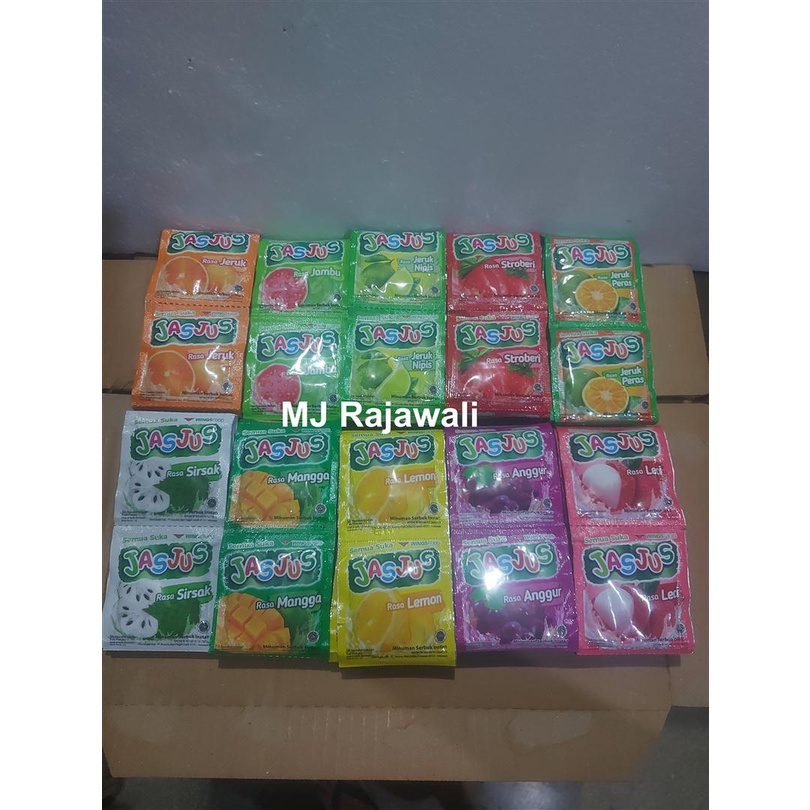 

Jasjus Minuman Varian Rasa 7 gram - Renceng