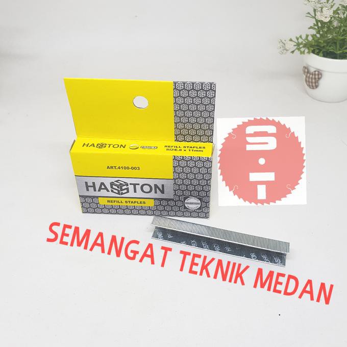 

Siap Kirim 8Mm Paku Staples Tembak Hekter Refill U 8Mm 8 Mm X 11Mm Prohex Hasston Smtt1