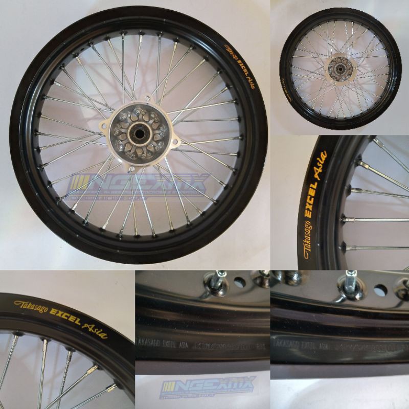 VELG SET EXCEL TAKASAGO ASIA 300-350 KLX150