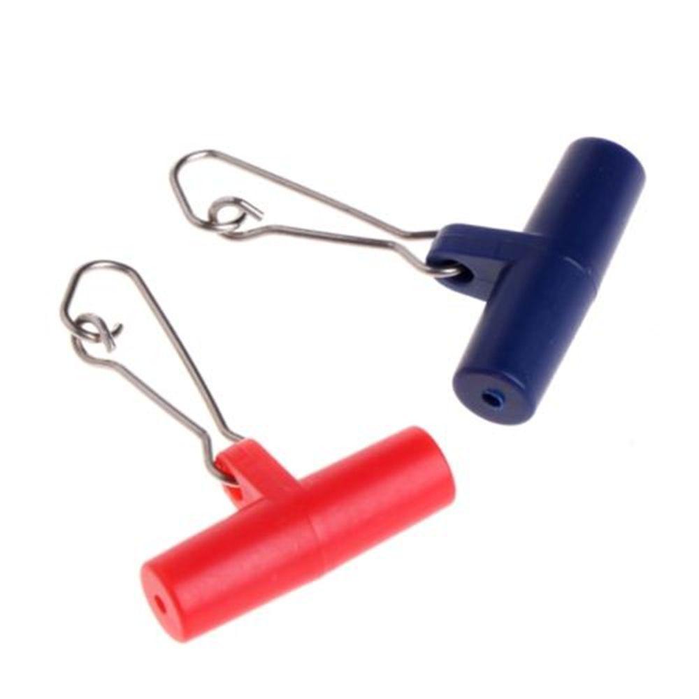 Lanfy Sinker Slip 10Pcs Alat Pancing Kepala Plastik Untuk Kepang Pancing Fishing Sinker Putar