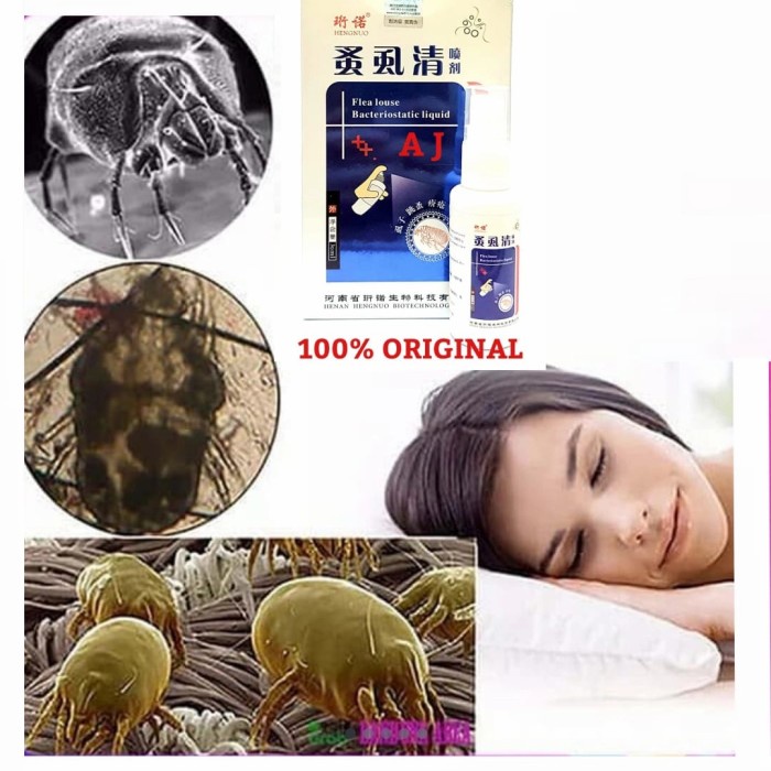 OBAT PEMBASMI TUNGAU, KUTU KASUR ATAU SOFA (ZAO SHI QING) SUPER AMPUH