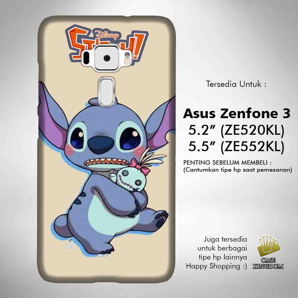 Stich 3 Casing Asus Zenfone 3 5.2 ZE520KL | 5.5 Inch ZE552KL Case
