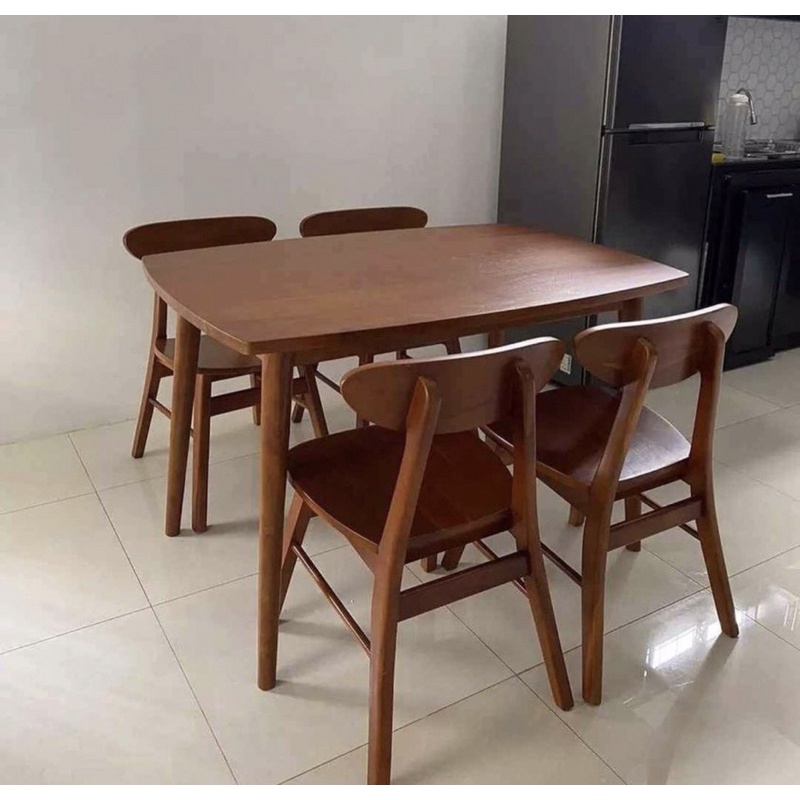 Meja cafe ropan meja makan ropan kayu jati murah