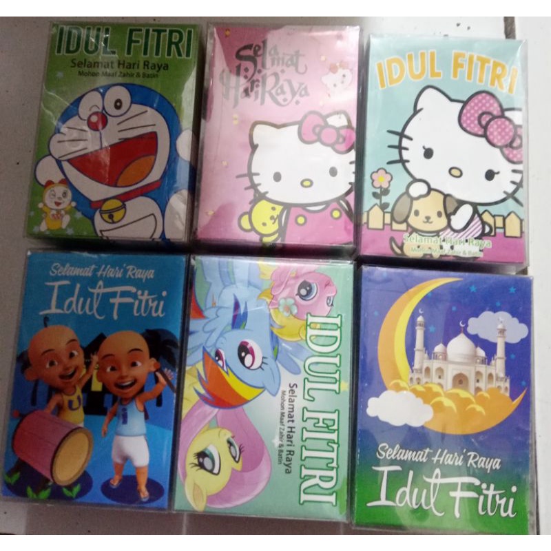

AMPLOP LEBARAN KARAKTER ISI 50 PCS PER BOX