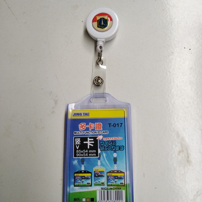 

Produk Name Tag Id Card Karet Bening Double 2 Sisi Plus Yoyo Logo Dki Jaya Hemat