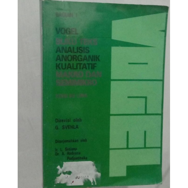buku Vogel bagian I