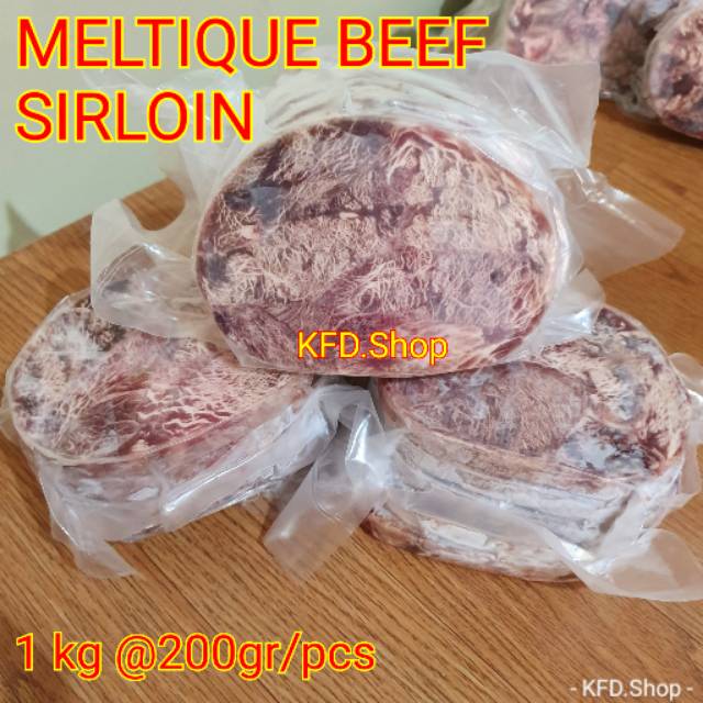 

SIRLOIN MELTIQUE BEEF STEAK 1KG