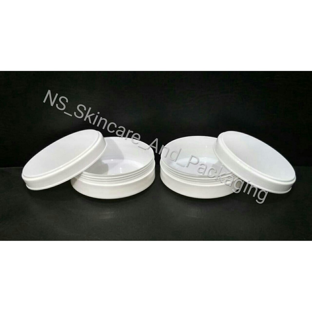 Pot lulur sekar jagat 100gr putih / POT POMADE KOSONG 100GR