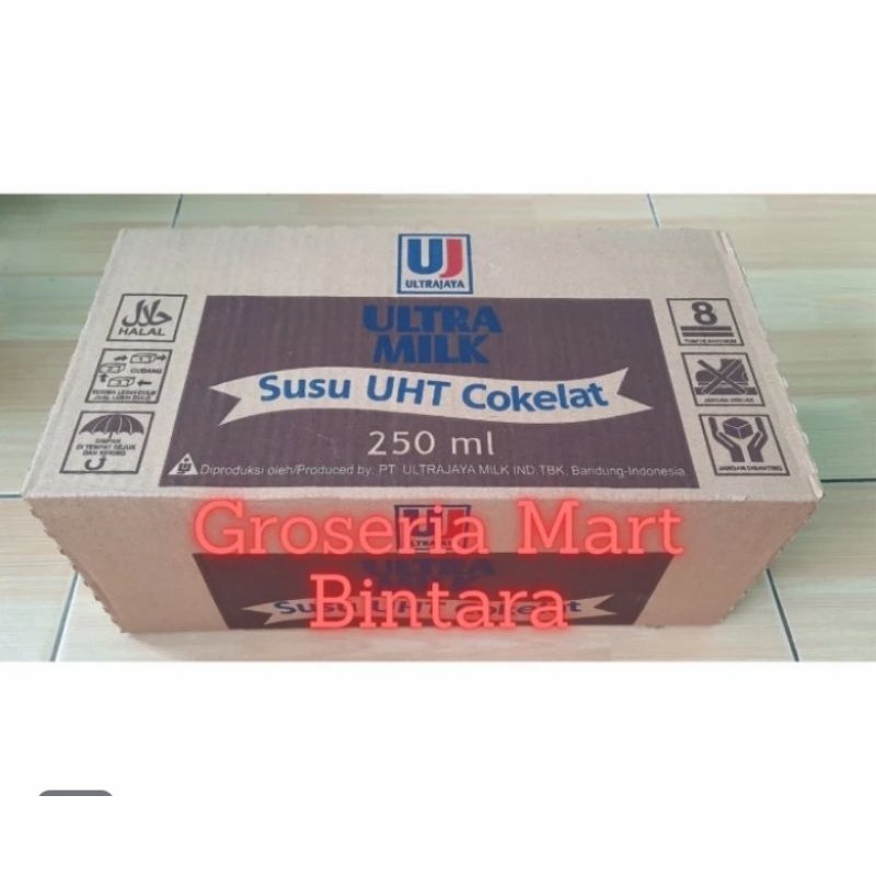 

*Bintara* Susu Ultra UHT Cokelat 250ml x 24 (1 Dus) - Bekasi