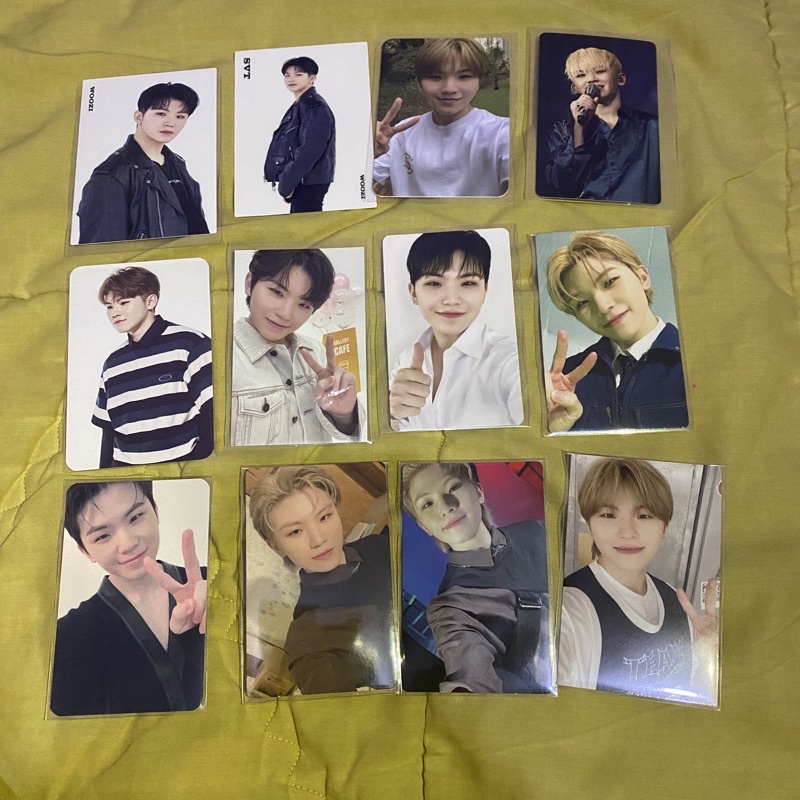 SEVENTEEN WOOZI PHOTOCARD PC ALBUM TC HARE DICON DVD THE SAEM BLU-RAY APPLE MUSIC JOEUN OP3 CARAT VE