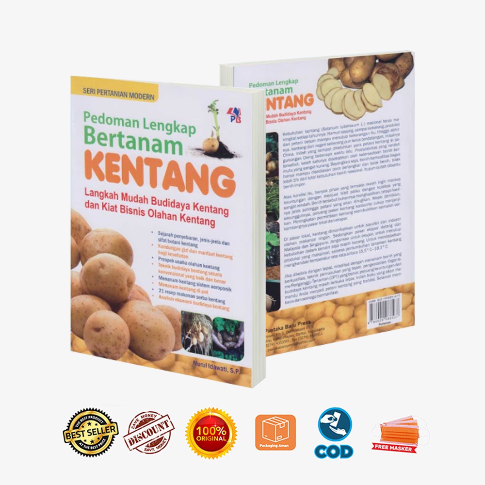 Buku Pertanian Modern Pedoman Lengkap Bertanam Kentang