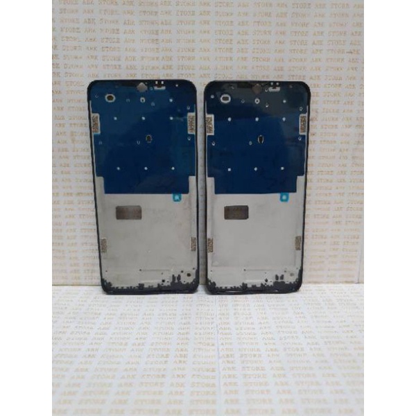 FRAME TULANG TENGAH TATAKAN DUDUKAN LCD BEZZEL BAZEL OPPO A5S AX5S ORIGINAL