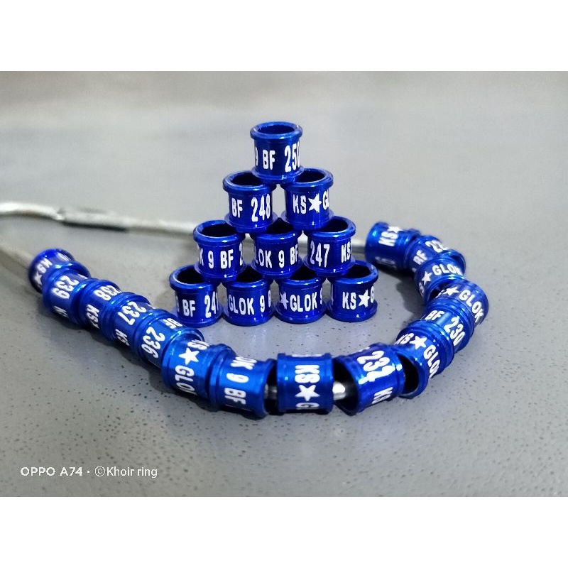 RING BURUNG GELANG BURUNG MODEL VELG KENARI MURAI BATU LOVEBIRD PERKUTUT PUTER PELUNG MERPATI