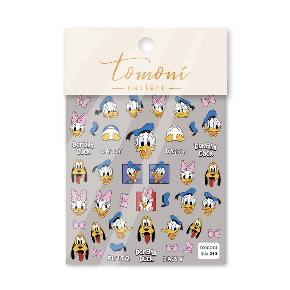 Mxbeauty 1pc Stiker Kuku Motif Kartun Beruang 3d Ultra Tipis Untuk Dekorasi Nail Art / Manicure Diy