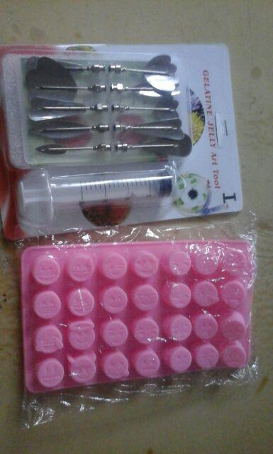 Cetakan Cokelat Fondant Puding Silicone Silikon Emoji Emoation Karakter Kue Angka Alphabet Coklat