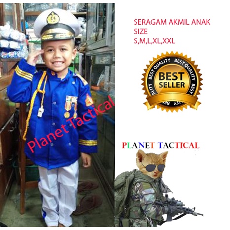 SERAGAM AKMIL BAJU KARNAVAL ANAK GROSIR