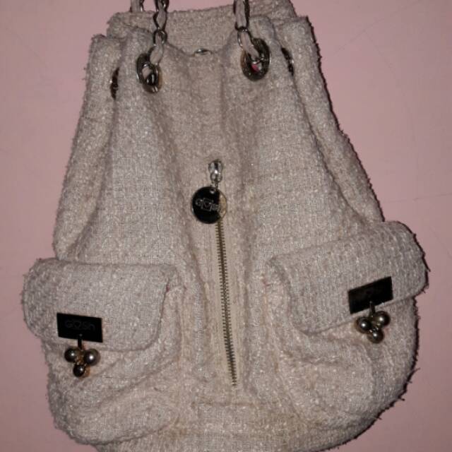 🚫 SOLDOUT 🛇Gosh serut beige gosh second tas gosh