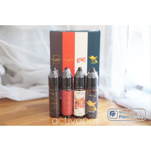 Jual Friendly Pack Saltnic Edition 15ml Ala Carte American Pie Bana