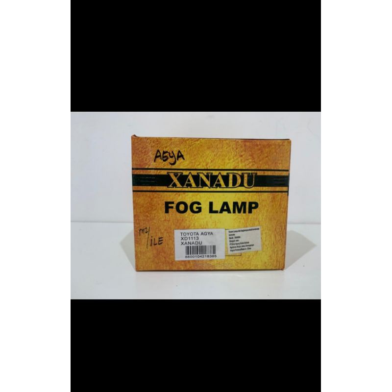 Fog lamp Assy Toyota Agya XD1113 XANADU