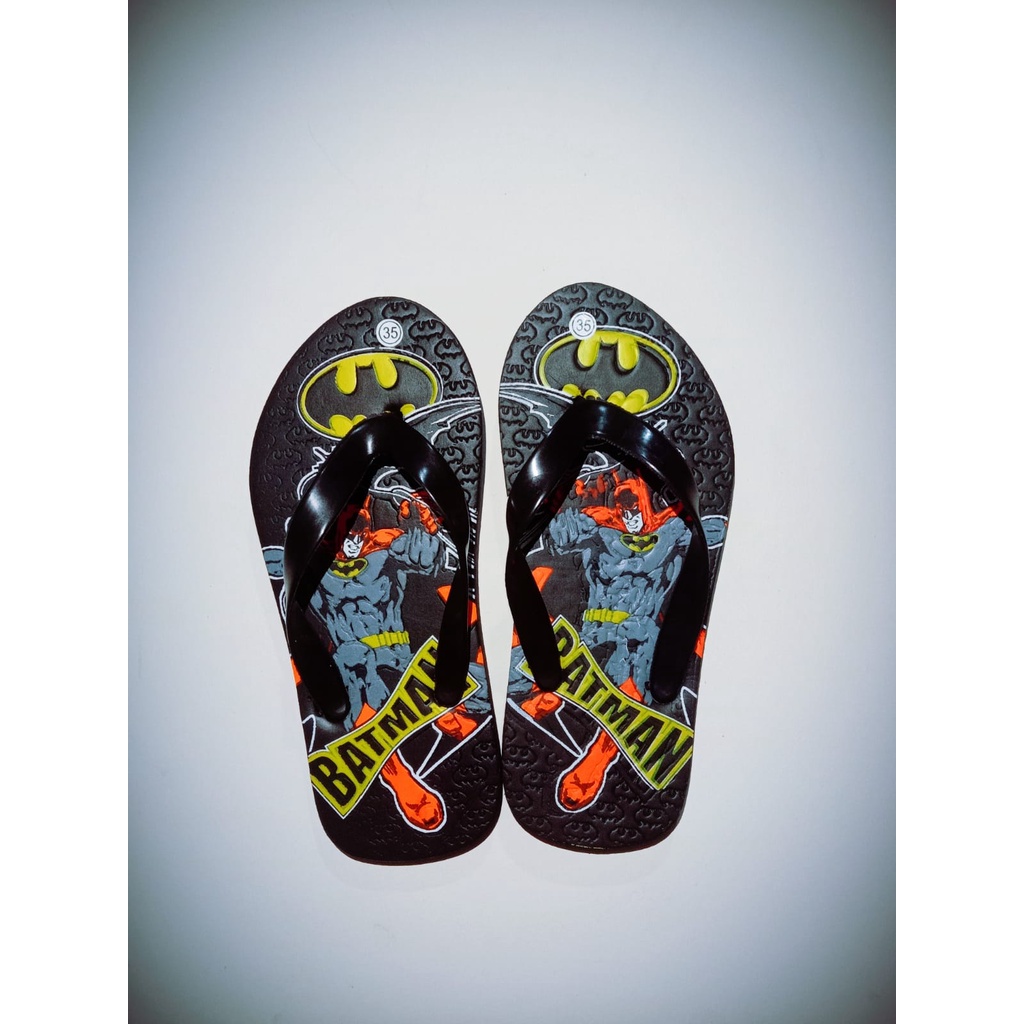 Sandal Jepit Anak Laki Laki Karakter Batman