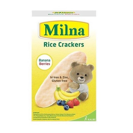 

Lucu Milna Rice Crackers Banana Berries Diskon