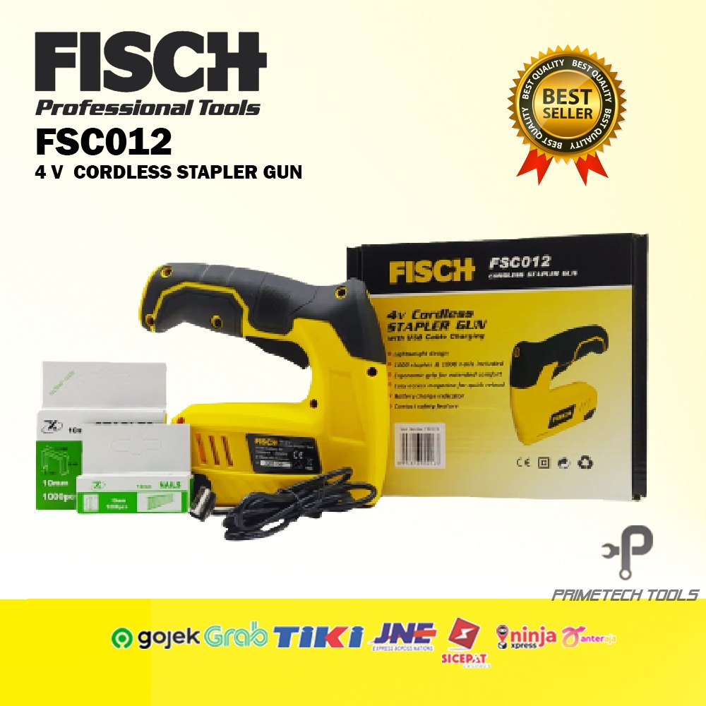 

FISCH STAPLESS BATERAI CORDLESS 4V FSC012