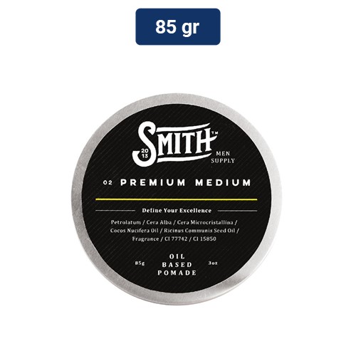 SMITH Pomade Oil Based Premium Medium 85gr