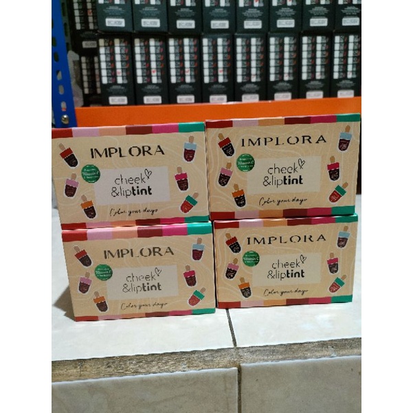🪴Danish kosmetik🪴 IMPLORA CHECK LIP TINT LUSINAN