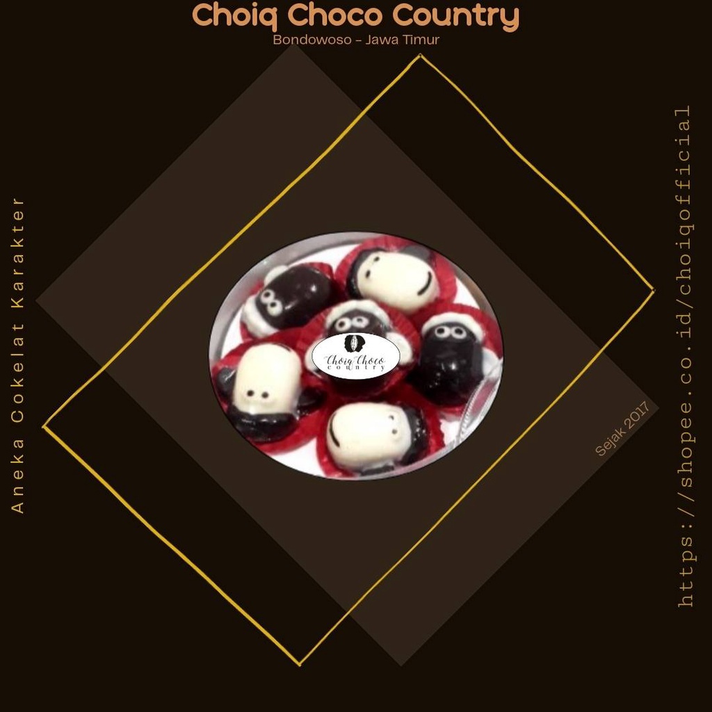 

Cokelat Karakter Shaun The Sheep Domba Cokelat Kiloan Cokelat Murah Ada Ijin Dari DINKES