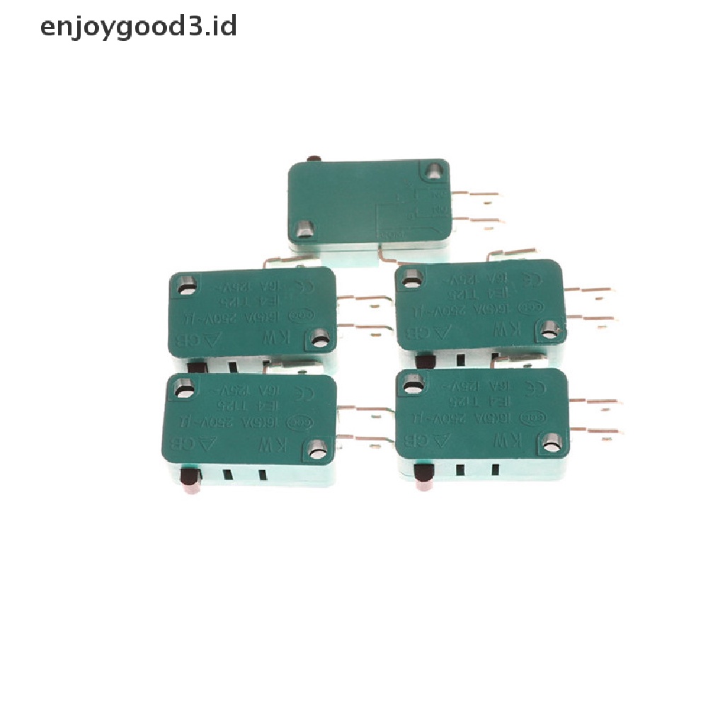 5pcs Kw7-0 15a 16a Micro Switch Buka Tutup