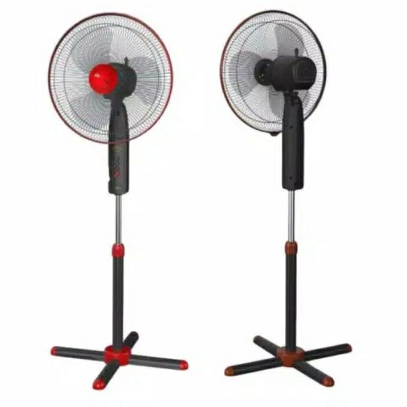 MASPION Stand Fan 16inch EX 160S - 160 S - EX160S Kipas Angin Berdiri Kaki Silang 16&quot; 16 inch 50watt