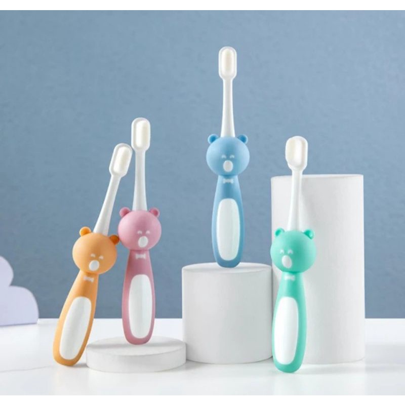 Mini Life Soft Cotton Toothbrush (Usia 2 - 10 tahun) / Sikat Gigi Anak