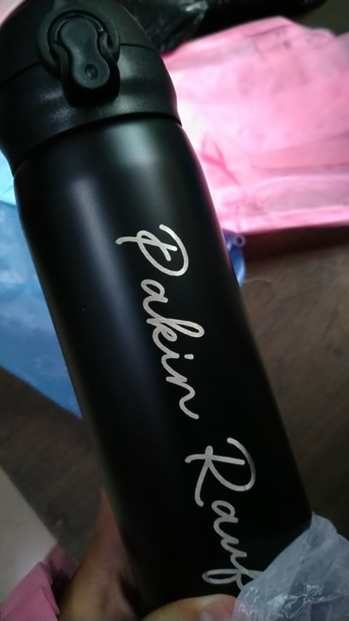 Botol Tumbler Custom Vacuum Flip Kancing Thermos/ Tumbler Among Us/tumbler Nama