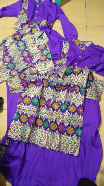 Couple Batik Keluarga Sarimbit Family Baju Seragam Pesta Ayah Ibu Anak Zara Ghifa