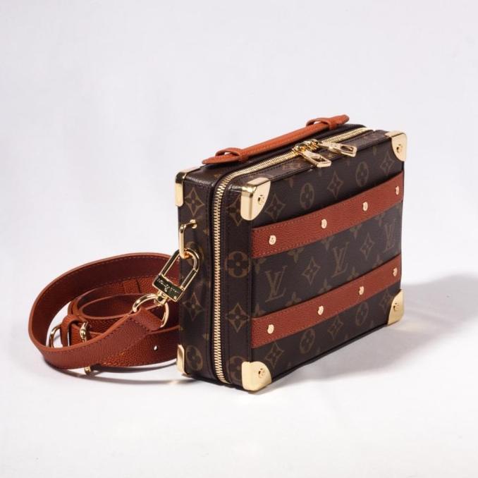 Bag Canvas - Tas Branded Lv X Nba Handle Trunk Monogram Pvc Monogram Canvas