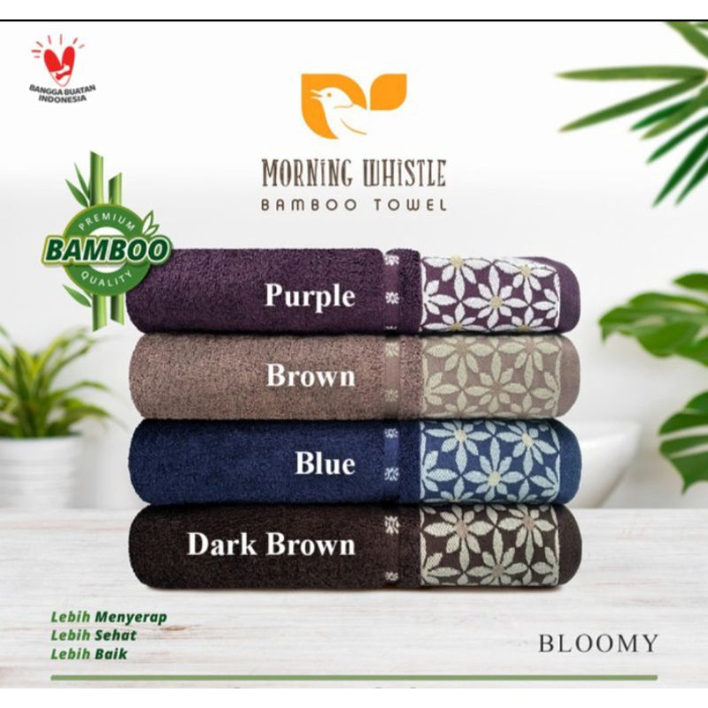 Handuk mandi Morning Whistle Bamboo towel 70x135cm