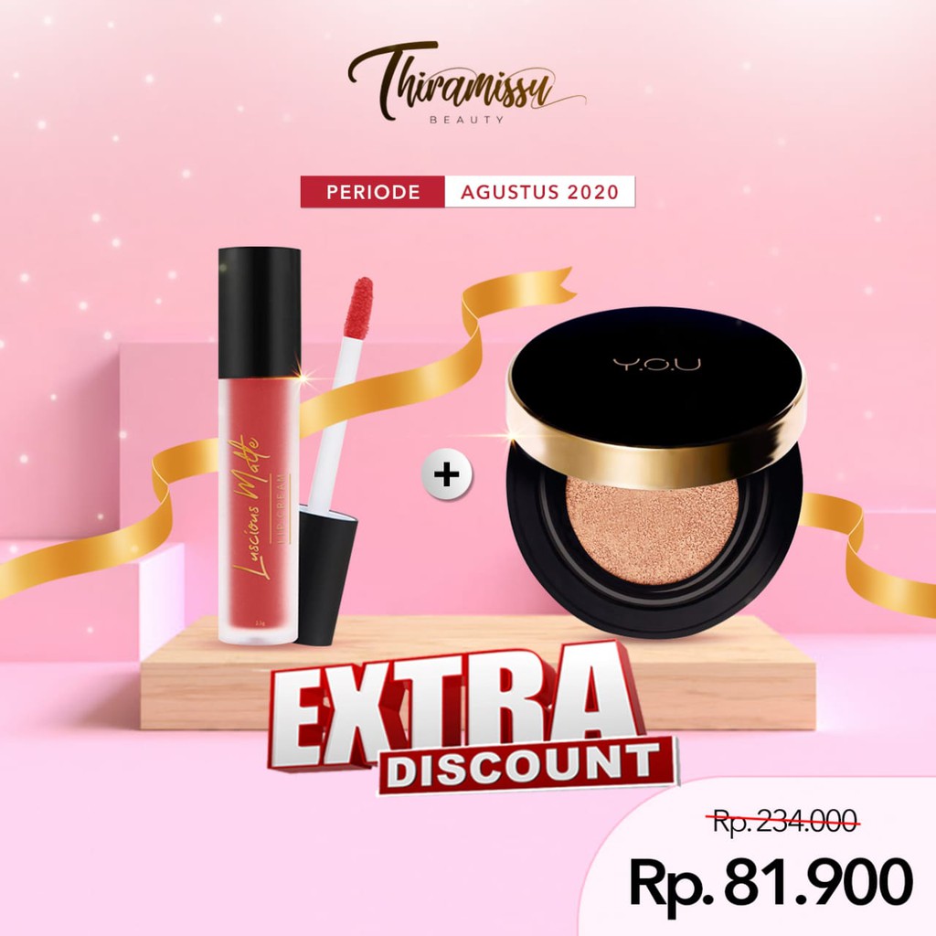 YOU Basic Collection Luscious Matte Lip Cream Extra Disc  