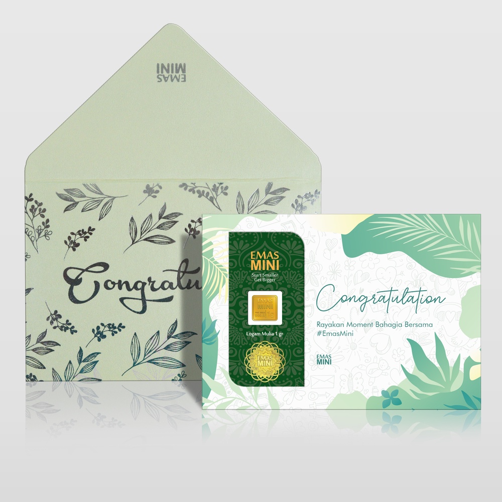 Emas Mini LM Gift Series Congratulation 1 gram