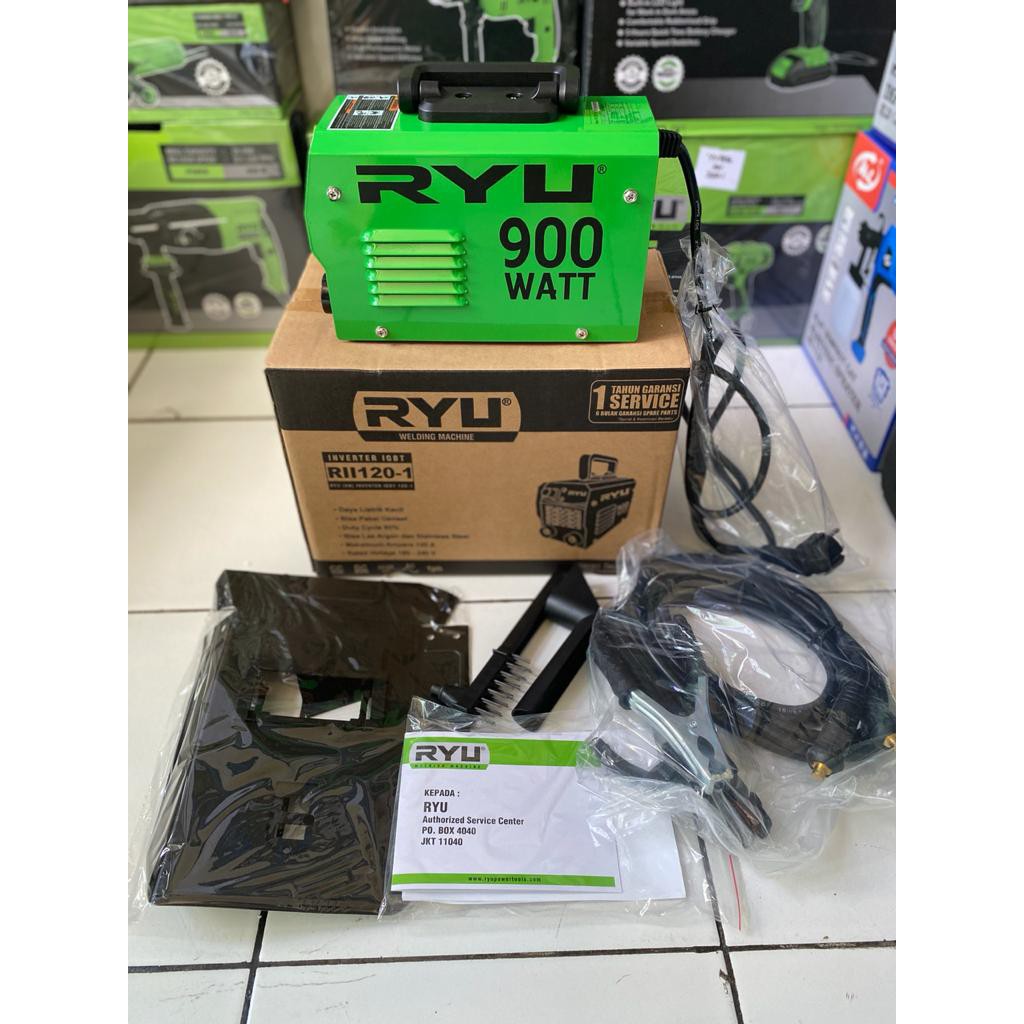 Mesin Las Listrik RYU 900 Watt - Travo Las Inverter IGBT - Trafo Las