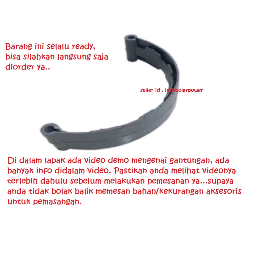 MASPION 6&quot; sambungan talang ait atap genting genteng sock sok union 6 inch rumah setengah 1/2 lingkaran letter U aksesoris perlengkapan gutter