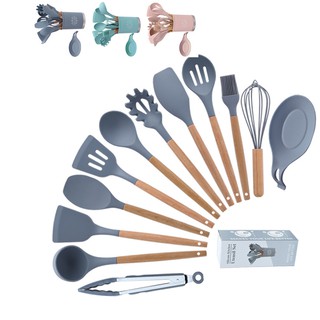 Greenland Spatula 13 In 1 SET Anti Lengket Peralatan Masak Sutil