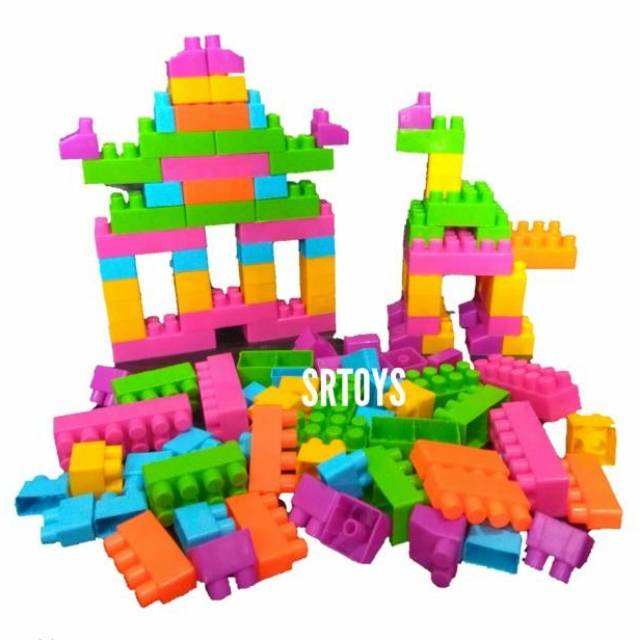 Lego Blok kreatif bongkar pasang 204pcs dan 132pcs