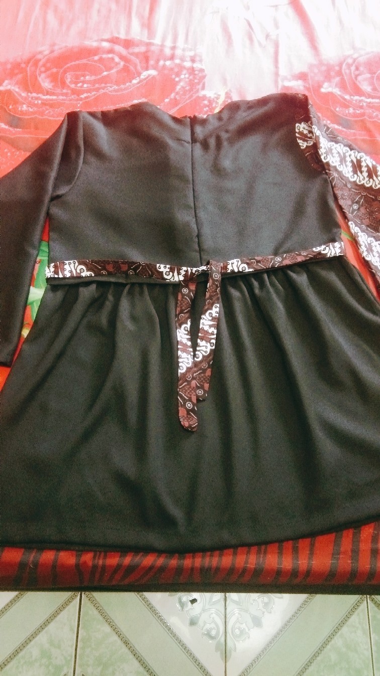 Batik Wanita Asj Sa Hrb026 Kenongo Kemeja Tosca Pendek