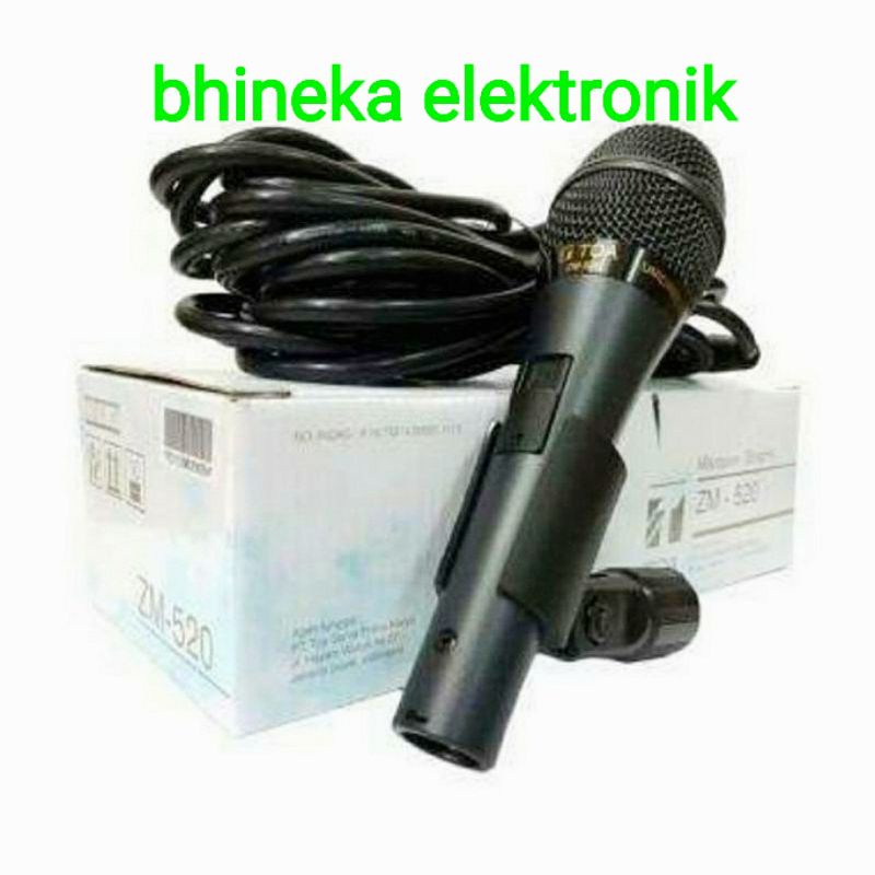 mic kabel TOA ZM 520 original mic toa zm520 mic pegang handheld