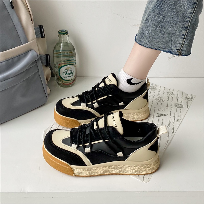 Sepatu Sneakers Wanita Korean Style / Sneaker AVANTIKA VA-188 Running Shoes - Sepatu Travelling Cewe Santai