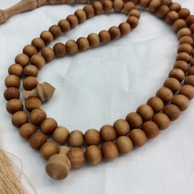 ➵ tasbih kayu cendana 99 butir ✧