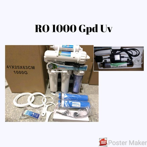 mesin ro 1000 gpd reverse osmosis filter air minum aquafilt