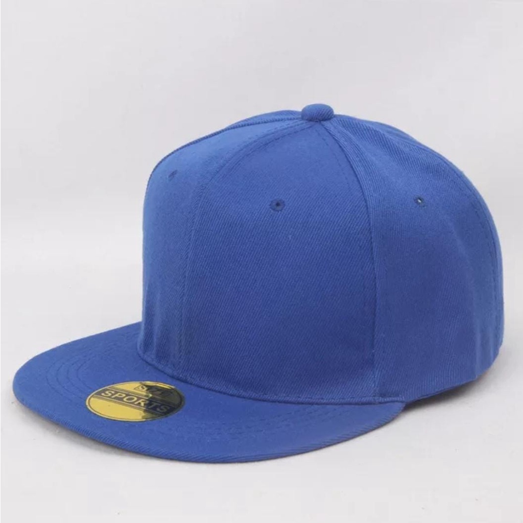 Topi SnapBack / Hip-Hop POLOS  - Topi Trend Model TERBARU